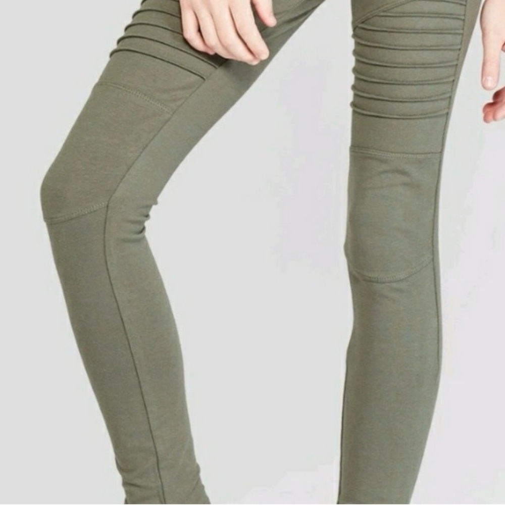 EUC Art Class Moto Leggings, Girls 10/12